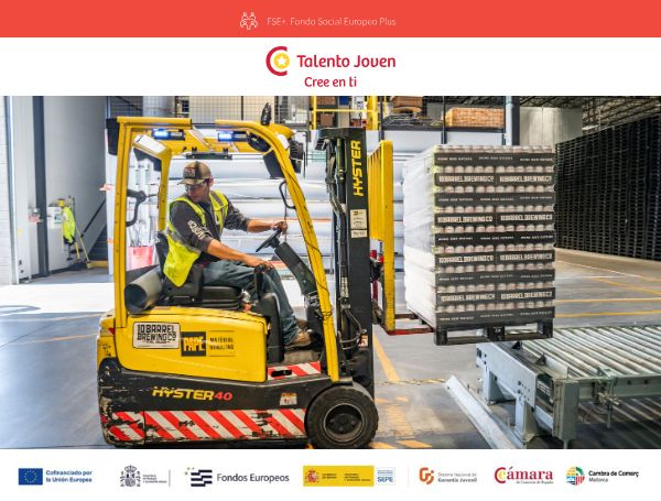 Garantía Juvenil: Curso operador de carretilla elevadora y almacén
